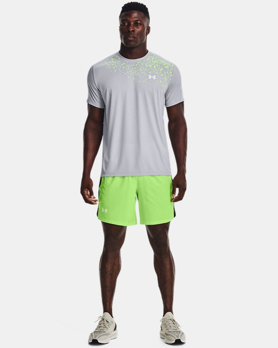 Men's UA Speed Stride T-Shirt, Gray, pdpMainDesktop image number 2